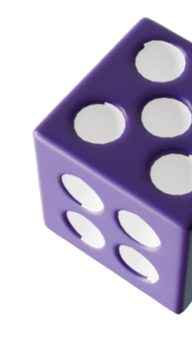 mobile purple dice dice