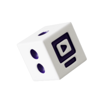 mobile white dice